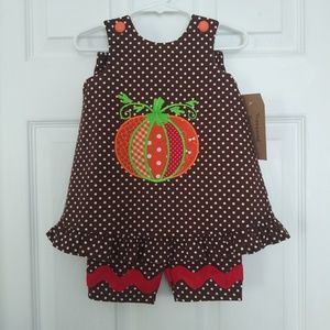 Mulberry Street Pumpkin Pant Set